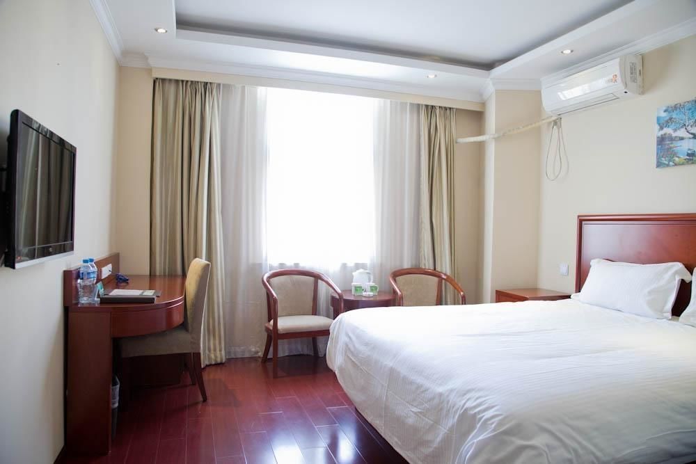 Greentree Inn Beijing Headquarters Base Express Hotel Экстерьер фото